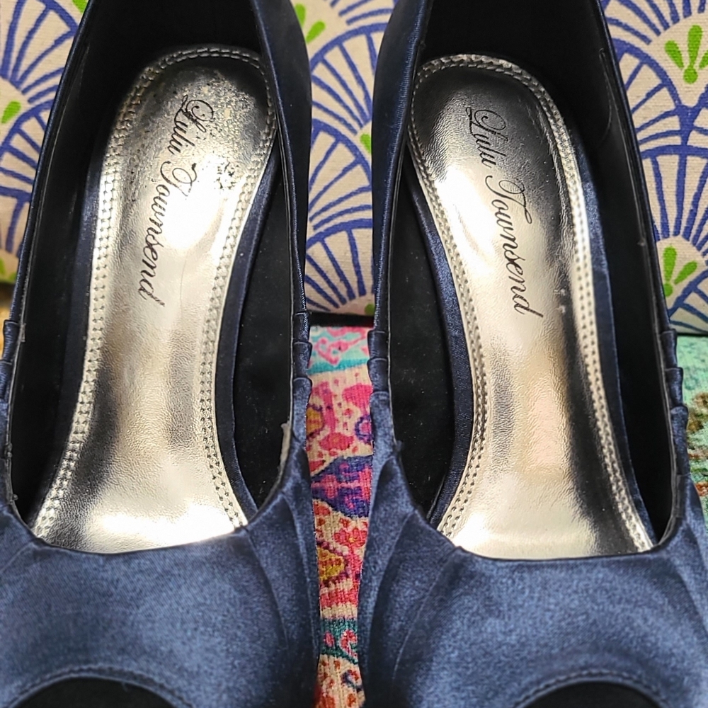 Lulu Townsend Navy Blue Women's Shoes
